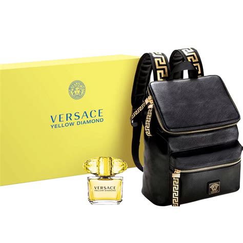 versace womens backpack|Versace cologne with free backpack.